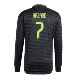 Herren Fußballbekleidung Real Madrid Eden Hazard #7 3rd Trikot 2022-23 Langarm
